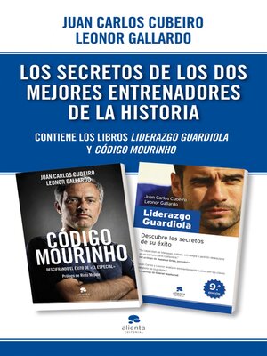 cover image of Los secretos de los dos mejores entrenadores de la historia (Pack)